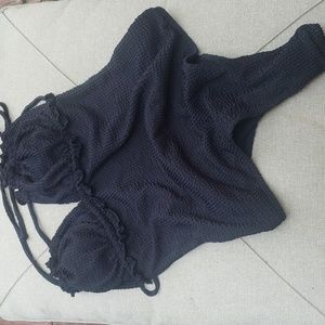 Black Size Large bathing suit